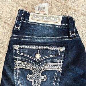 New , never worn Rock Revival Beliss Boot Stretch Jeans